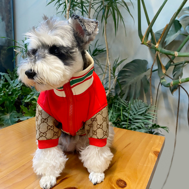 Кофта для собак в стиле Gucci Apple Monogram