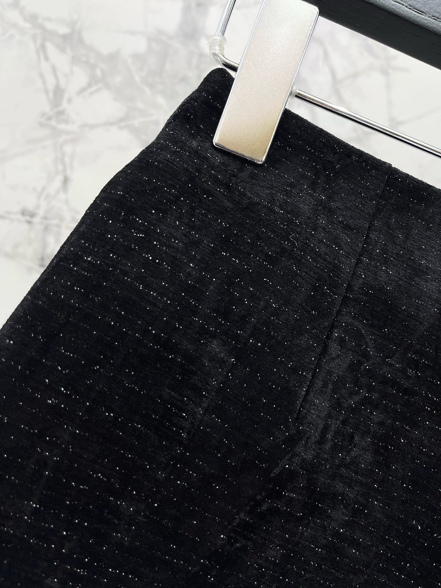 Юбка-шорты женская Saint Laurent чёрного цвета