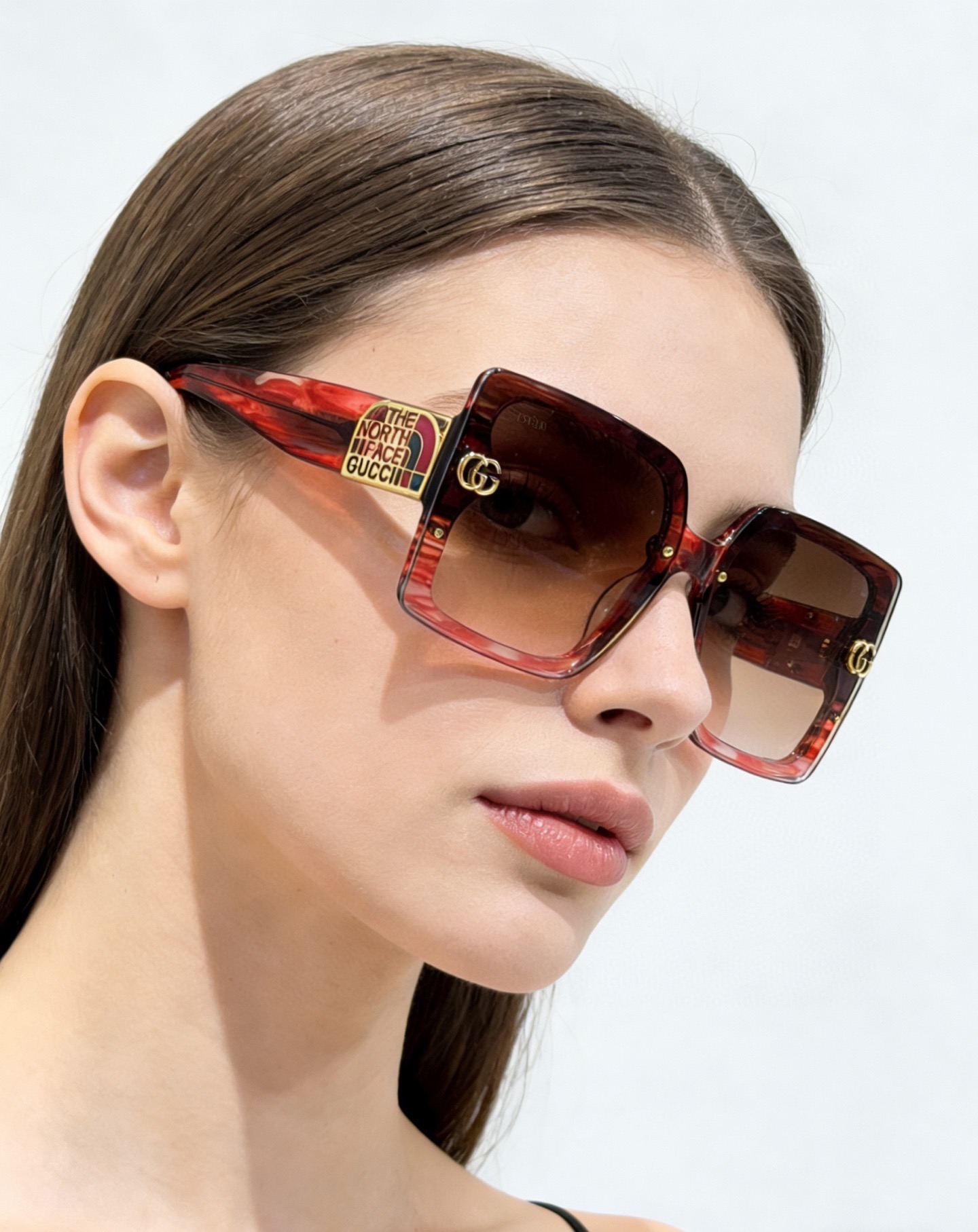 Очки солнцезащитные женские в стиле Gucci