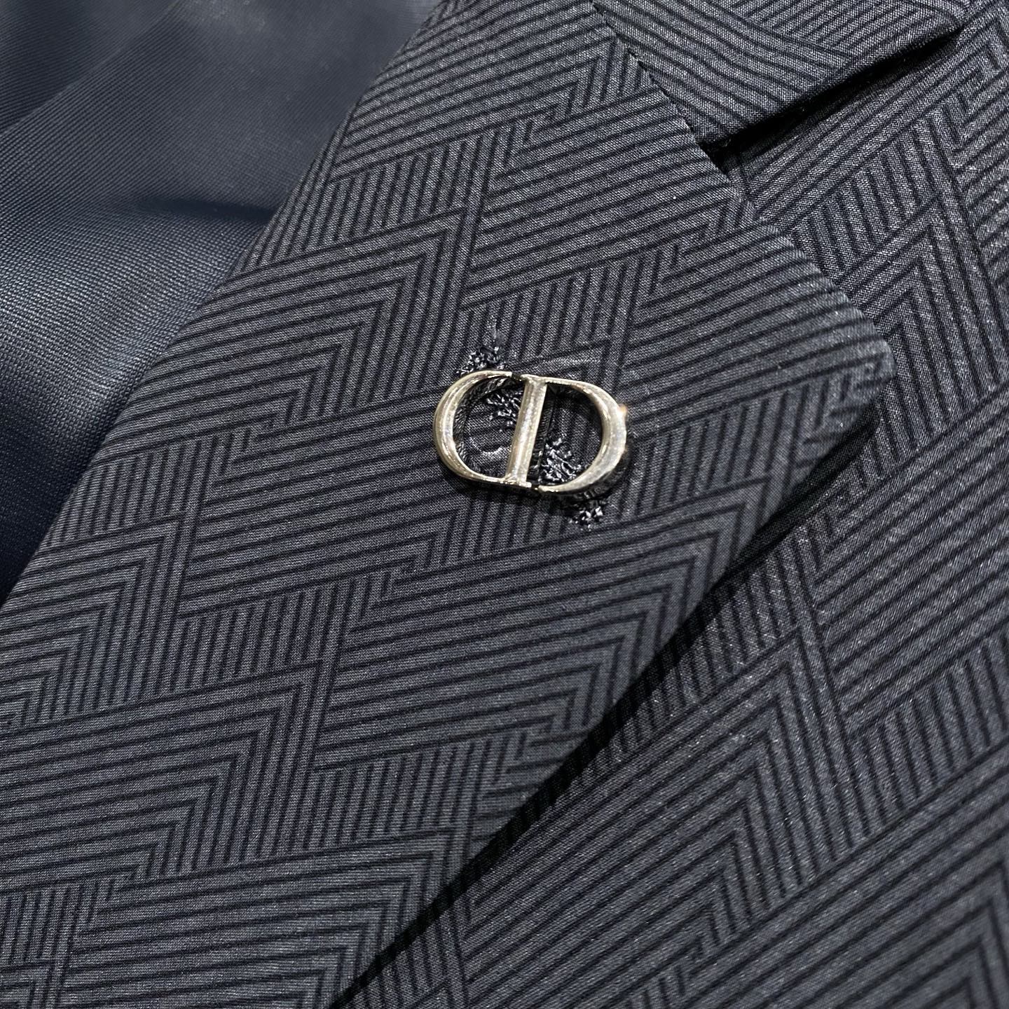 Пиджак мужской Dior серо-голубой (лёгкий, slim fit)