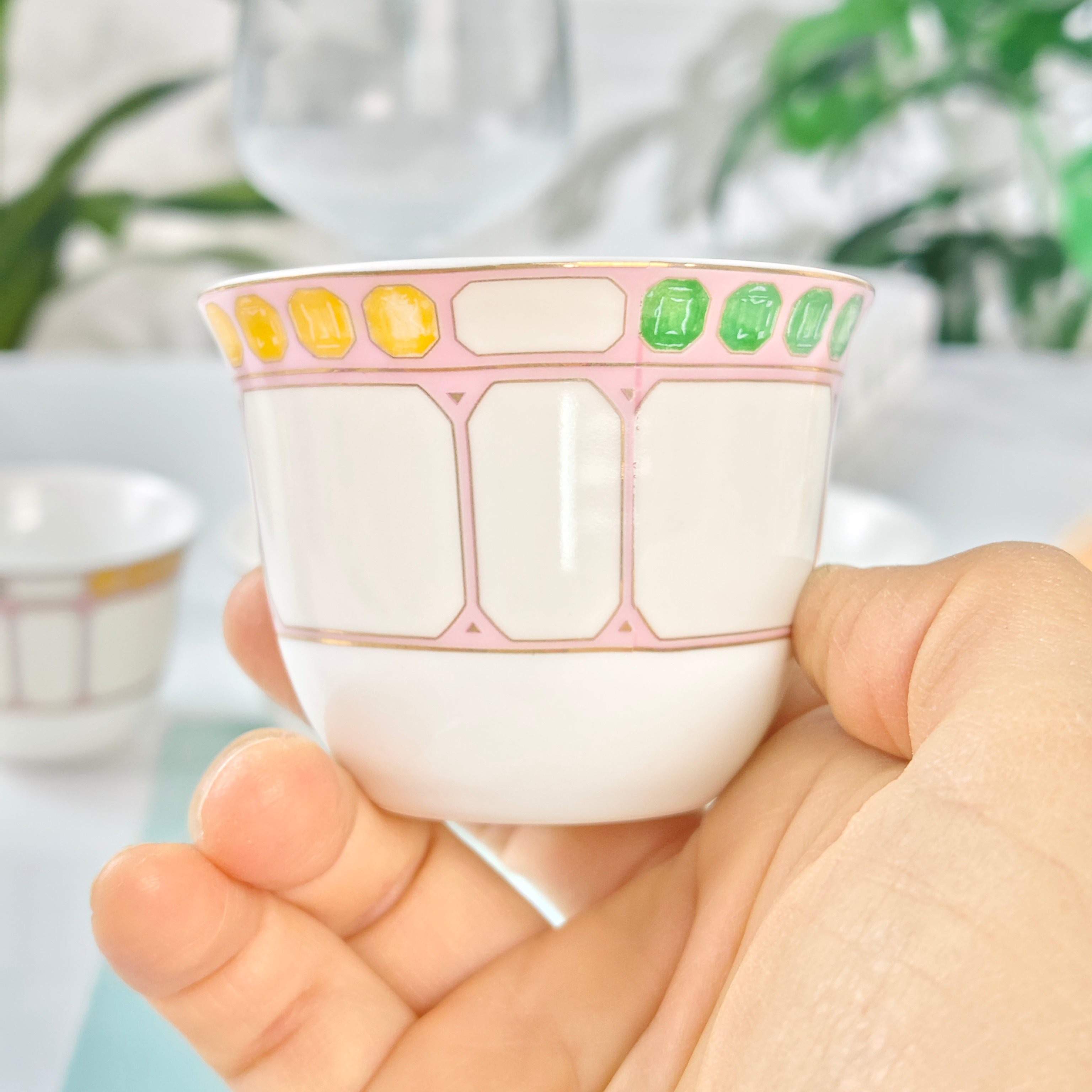 Чайный набор  в стиле Swarovski x Rosenthal из керамики