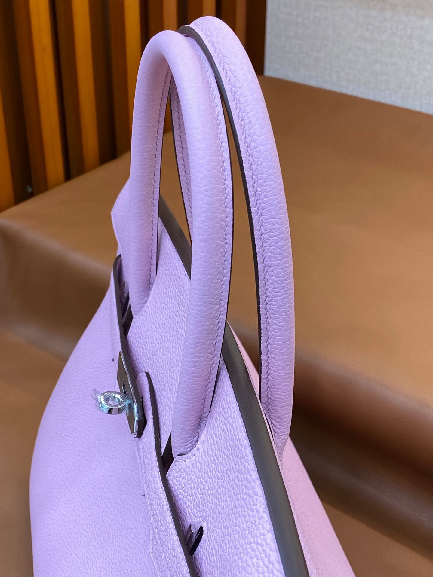 Сумка женская Hermès Birkin 30 лавандового цвета