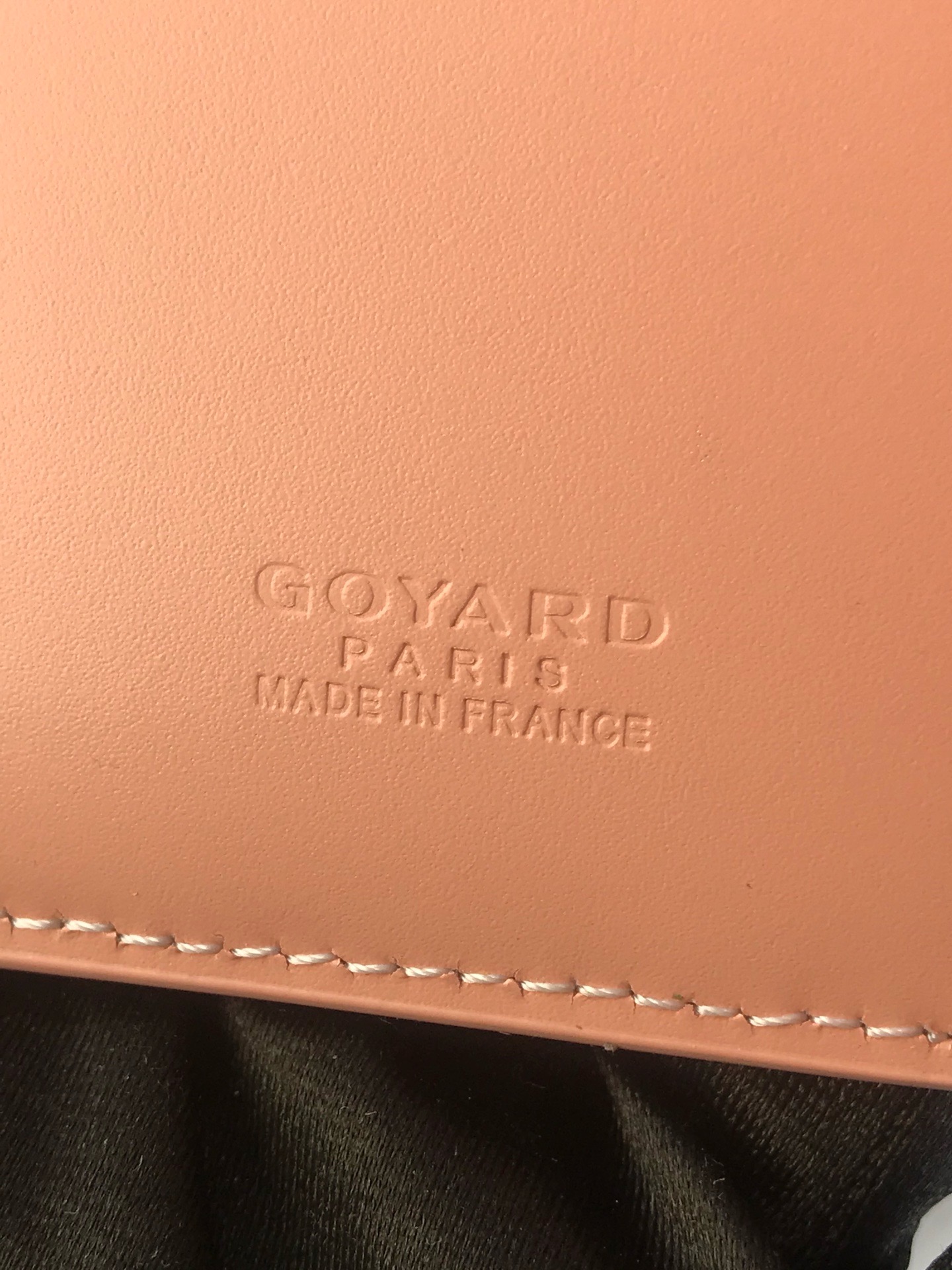Кошелёк Goyard Saint-Gabriel Multicolour розового цвета