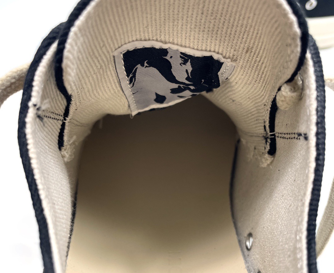 Кроссовки унисекс в стиле Rick Owens DRKSHDW 23SS черного цвета 