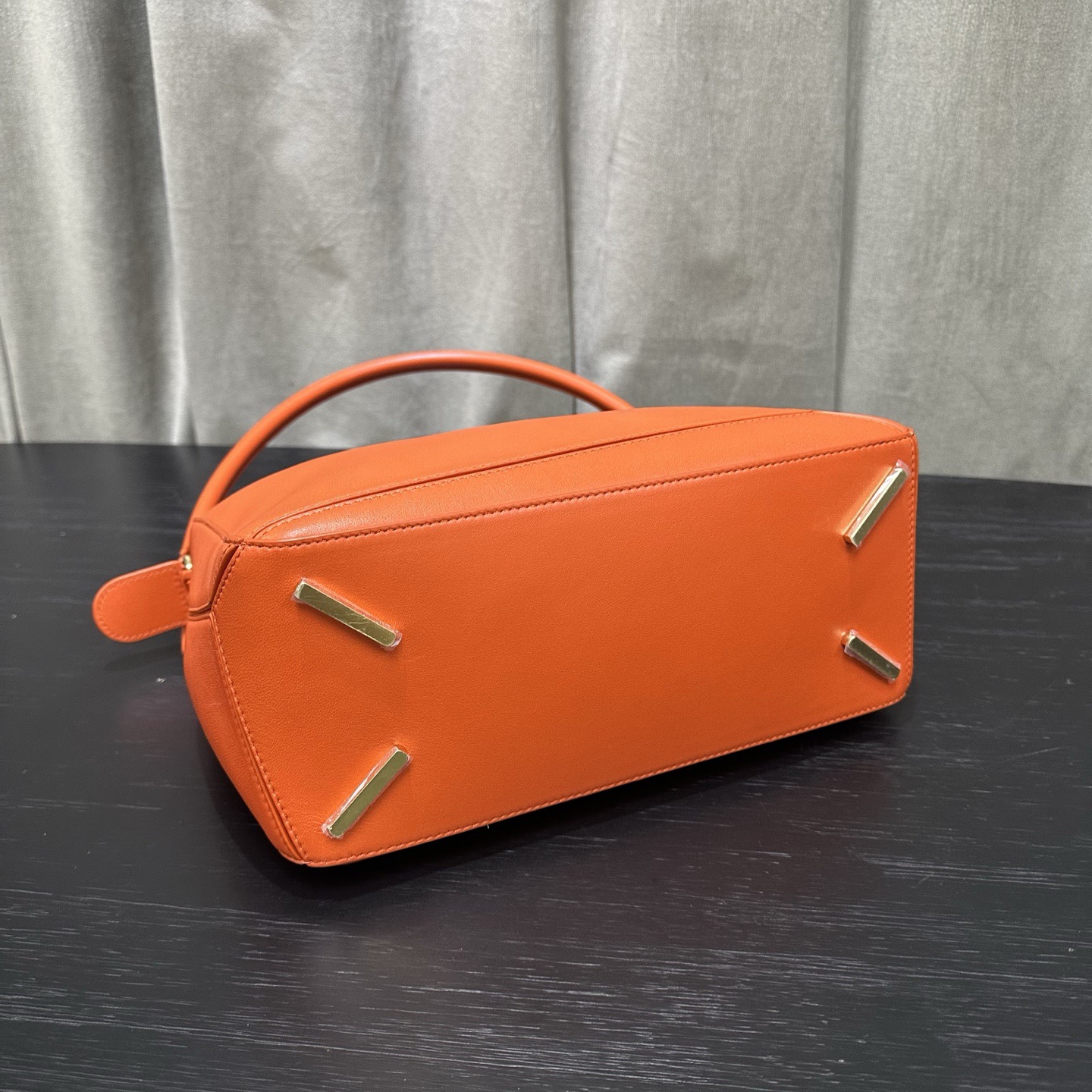 Сумка женская в стиле Loewe Puzzle оранжевого цвета