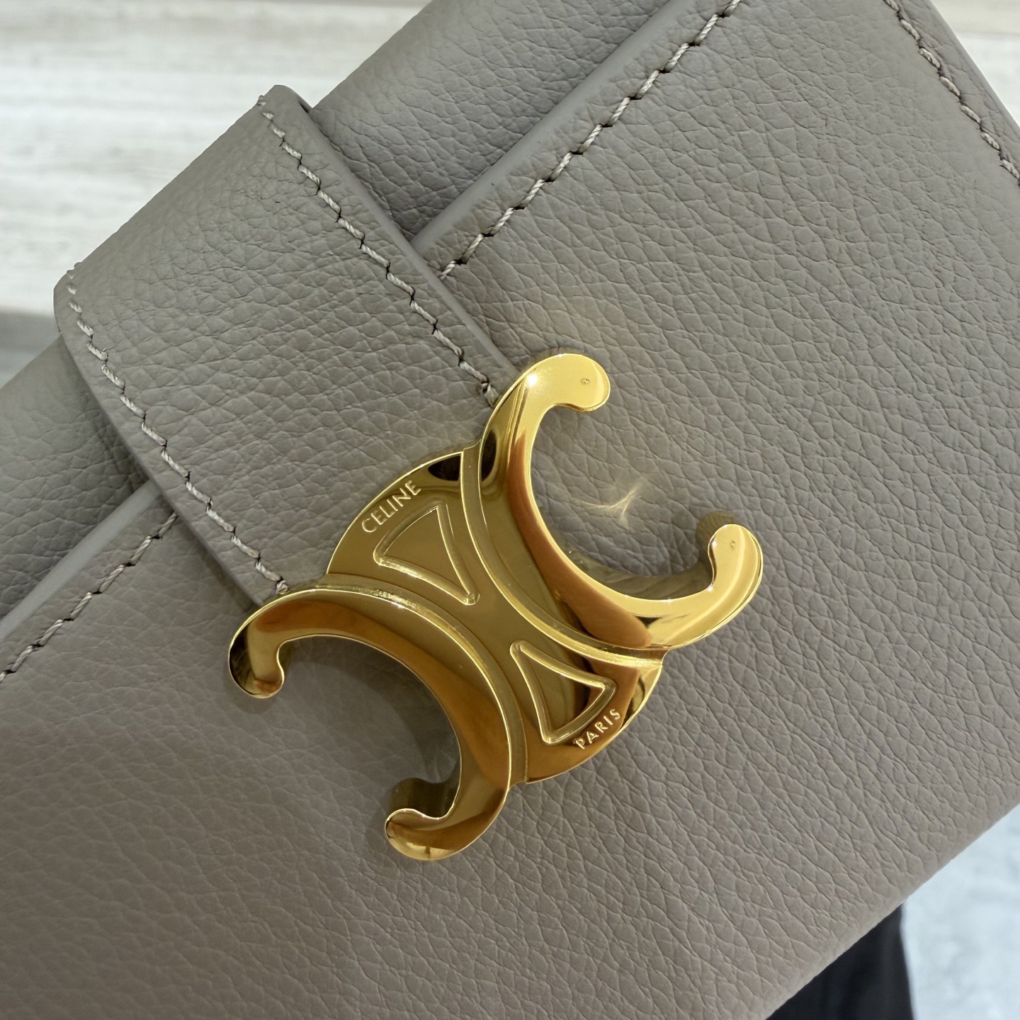 Кошелёк женский в стиле Celine Victoire из натуральной кожи