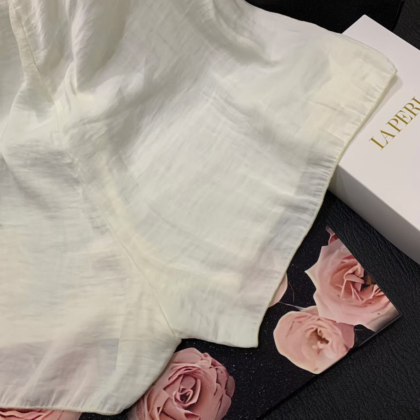 Шорты женские в стиле La Perla домашние из гладкой ткани комплект из 3 шт