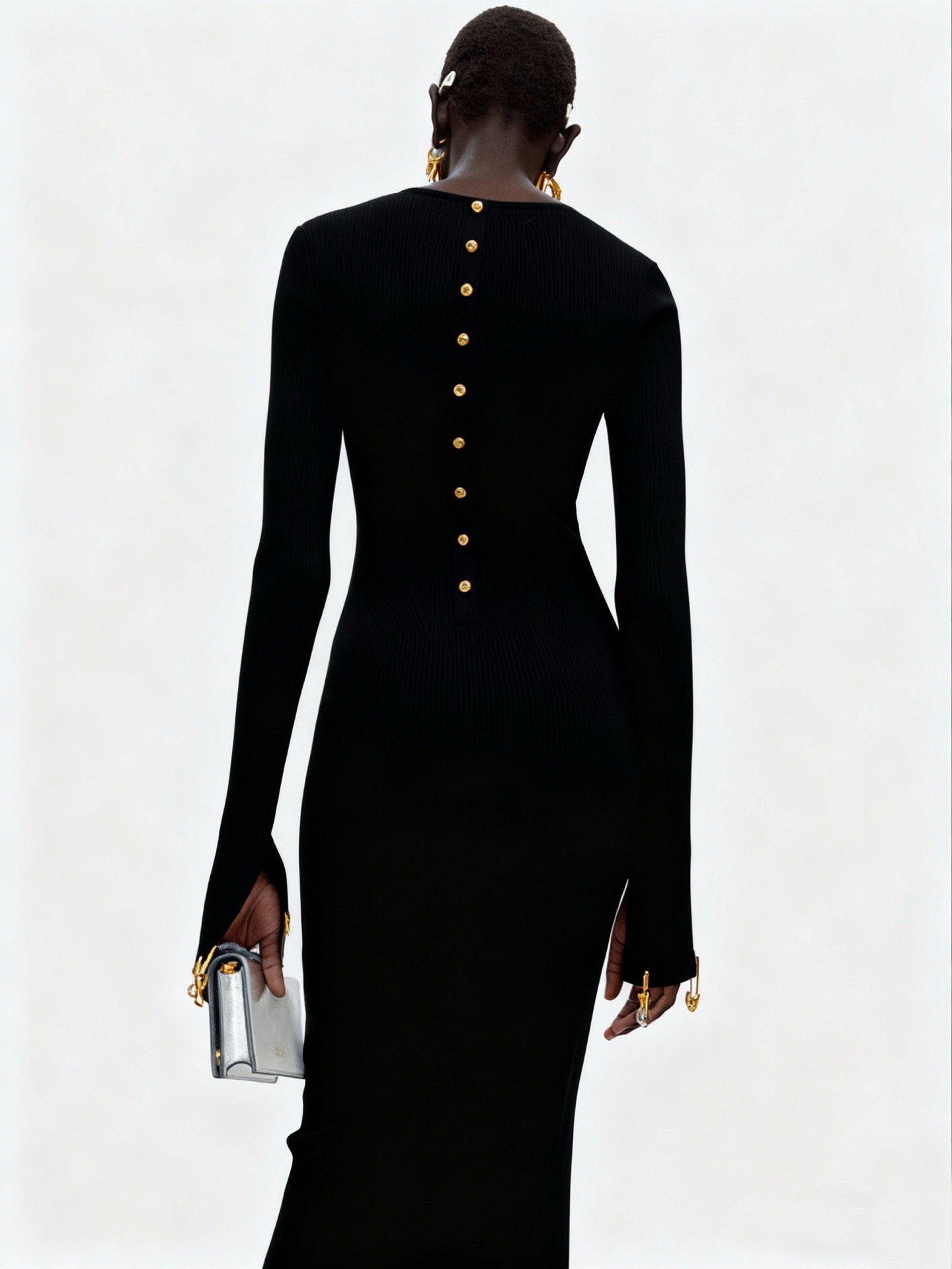 Платье женское Schiaparelli чёрного цвета